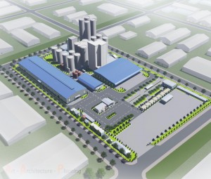 QUY HOẠCH CHI TIẾT XÂY DỰNG TỶ LỆ 1/500 NHÀ MÁY SẢN XUẤT THỨC ĂN CHĂN NUÔI