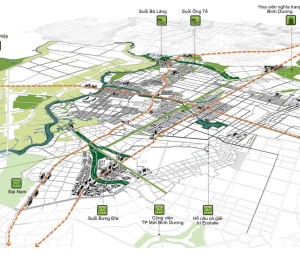 Điều chỉnh tổng thể quy hoạch chung thị xã Bến Cát đến năm 2040