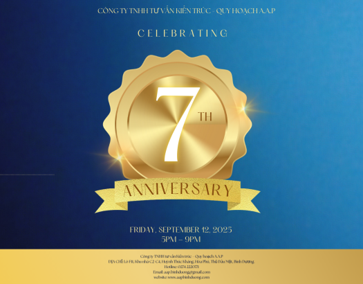 KỈ NIỆM 7 NĂM THÀNH LẬP CÔNG TY AAP