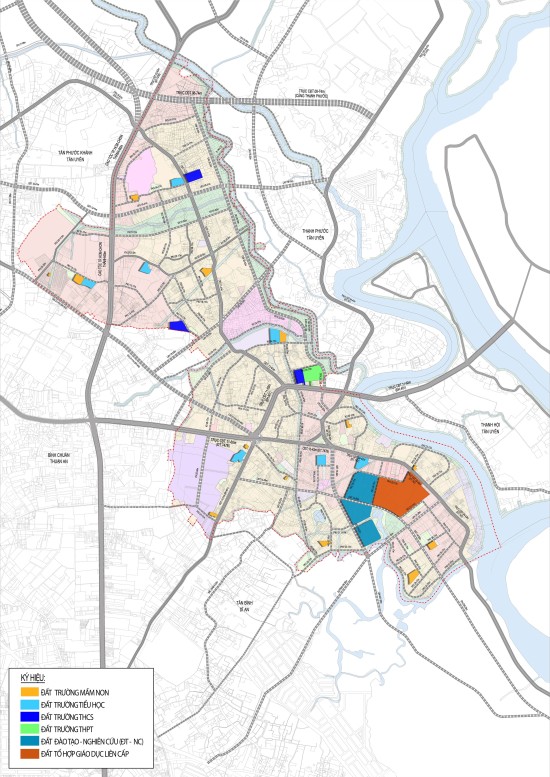 Điều chỉnh tổng thể Quy hoạch phân khu tỷ lệ 1/2000 phường Thái Hòa, thành phố Tân Uyên