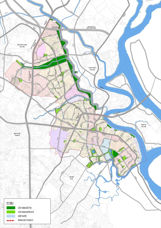 Điều chỉnh tổng thể Quy hoạch phân khu tỷ lệ 1/2000 phường Thái Hòa, thành phố Tân Uyên