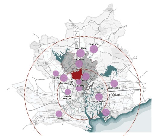 Điều chỉnh tổng thể quy hoạch chung thị xã Bến Cát đến năm 2040