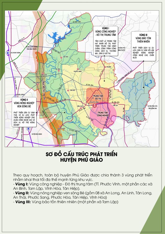Quy hoạch xây dựng vùng huyện Phú Giáo đến năm 2040