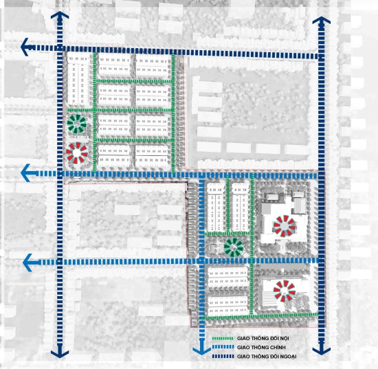 Quy hoạch chi tiết tỷ lệ 1/500 - Khu tái định cư Khu phố 9