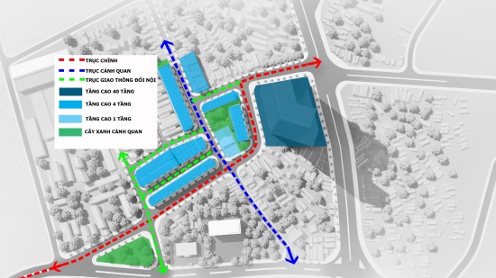 Điều chỉnh quy hoạch chi tiết tỷ lệ 1/500 Khu vực Thành Ủy - UBND TP.Thủ Dầu Một (cũ)
