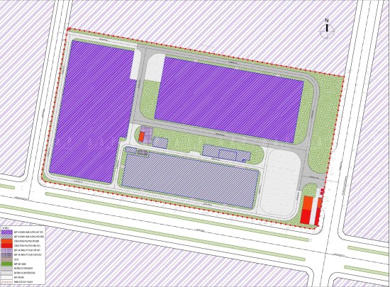 Quy hoạch chi tiết xây dựng tỷ lệ 1/500 - Nhà máy công ty TNHH Kiswire Việt Nam