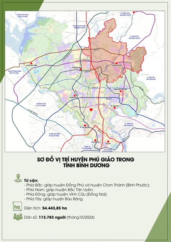 Quy hoạch xây dựng vùng huyện Phú Giáo đến năm 2040