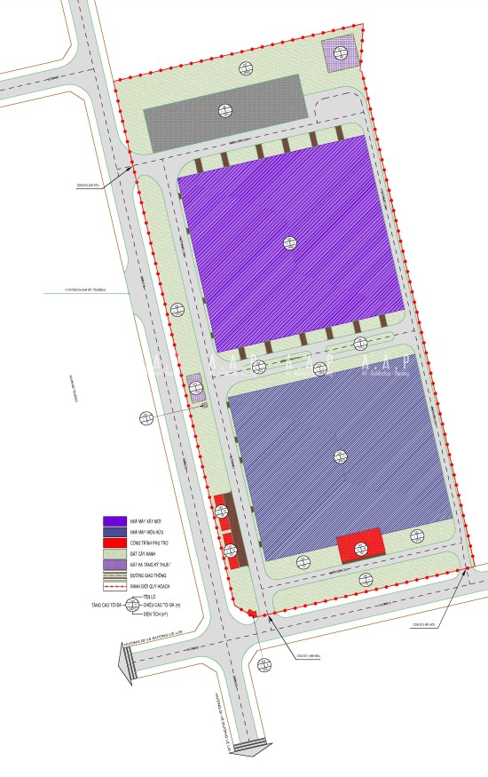 Quy hoạch chi tiết xây dựng tỷ lệ 1/500 - CTCP ĐTSXTM Tín An