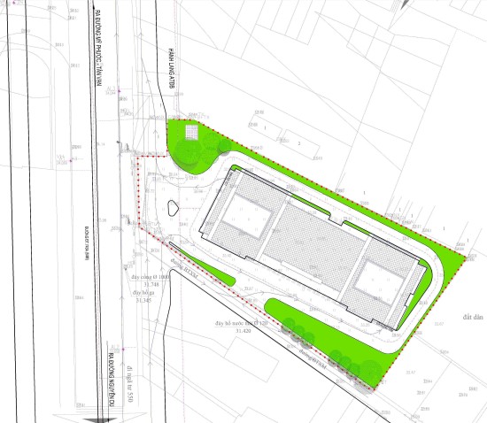 Đồ án quy hoạch chi tiết tỷ lệ 1/500 Trung tâm thương mại kết hợp căn hộ chung cư Tecco Home