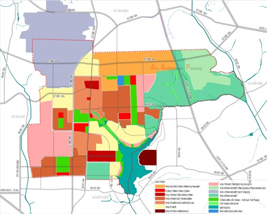 Điều chỉnh QHC thị trấn Tân Thành