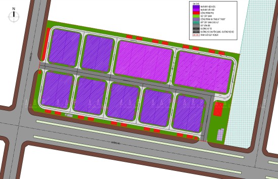 Quy hoạch chi tiết xây dựng tỷ lệ 1/500 - Nhà xưởng xây sẵn cho thuê - NewCC