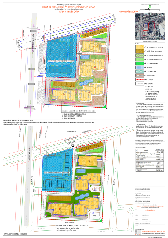 Điều chỉnh cục bộ quy hoạch chi tiết tỷ lệ 1/500 Khu liên hợp cao ốc Sóng Thần thuộc Khu phức hợp Charm Plaza 1