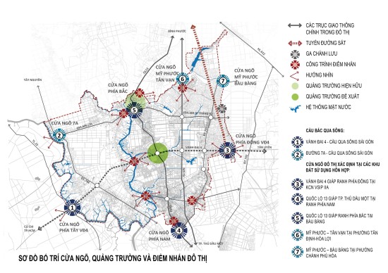 Điều chỉnh tổng thể quy hoạch chung thị xã Bến Cát đến năm 2040