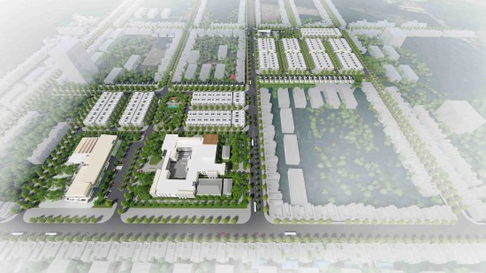 Quy hoạch chi tiết tỷ lệ 1/500 - Khu tái định cư Khu phố 9