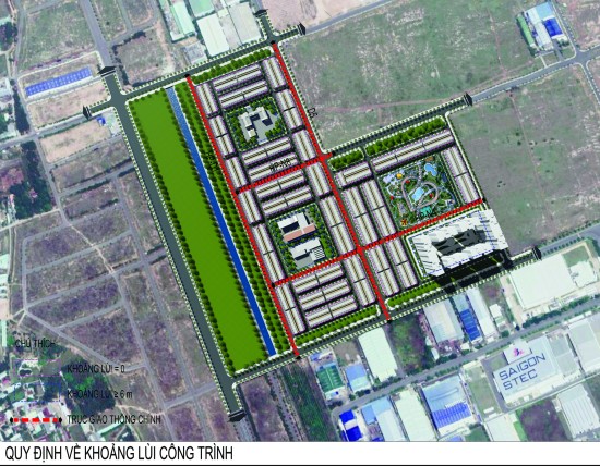 Quy hoạch chi tiết tỷ lệ 1/500 Khu đô thị - dịch vụ Hòa Phú