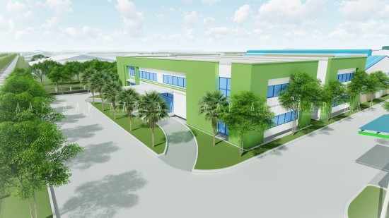 Quy hoạch chi tiết xây dựng tỷ lệ 1/500 - Xưởng sản xuất chất tẩy rửa lỏng và tổng kho phân phối