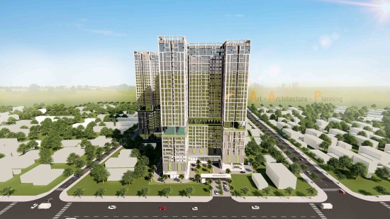 Quy hoạch chi tiết tỷ lệ 1/500 Khu phức hợp căn hộ - thương mại dịch vụ Vườn sao Vĩnh Phú (Starview)