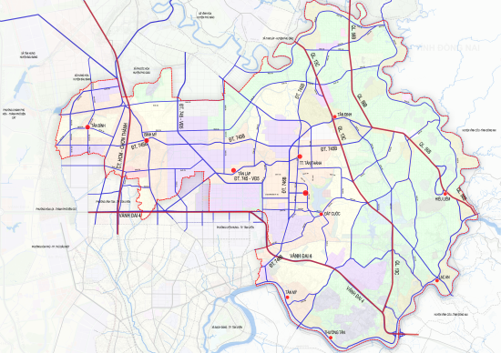 Quy hoạch xây dựng vùng huyện Bắc Tân Uyên đến năm 2040