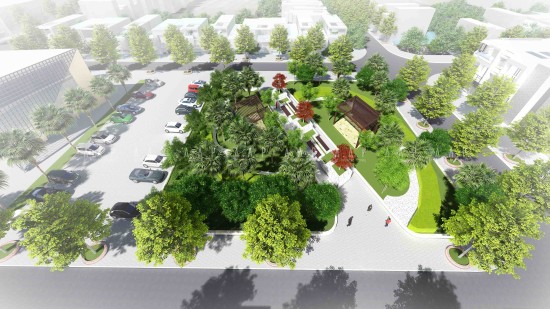 Quy hoạch chi tiết tỷ lệ 1/500 - Khu tái định cư Khu phố 9