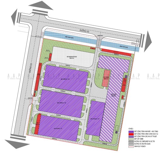 Quy hoạch chi tiết xây dựng tỷ lệ 1/500 - Nhà xưởng công ty cổ phần Đại Thành Phụng
