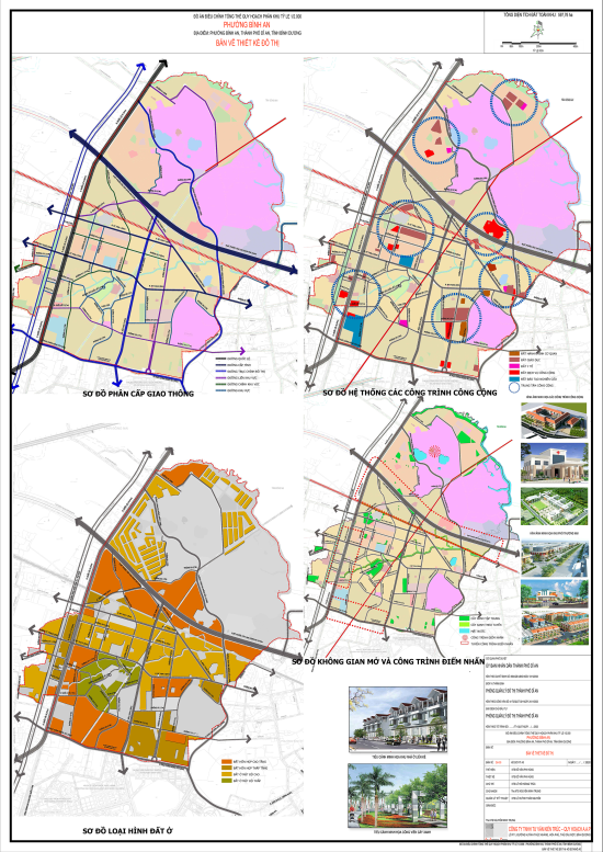 Điều chỉnh tổng thể quy hoạch phân khu tỷ lệ 1/2.000 phường Bình An, thành phố Dĩ An.