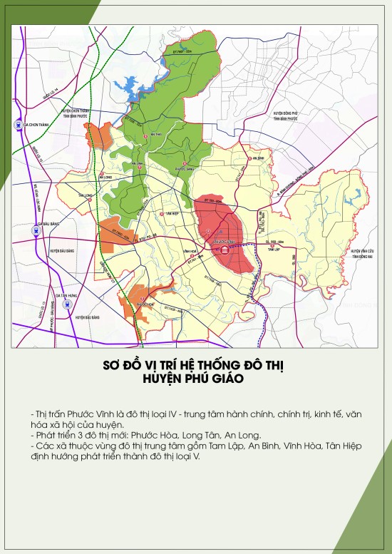 Quy hoạch xây dựng vùng huyện Phú Giáo đến năm 2040