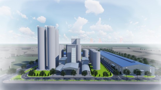 QUY HOẠCH CHI TIẾT XÂY DỰNG TỶ LỆ 1/500 NHÀ MÁY SẢN XUẤT THỨC ĂN CHĂN NUÔI