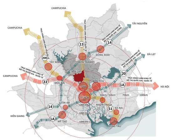 Điều chỉnh tổng thể quy hoạch chung thị xã Bến Cát đến năm 2040