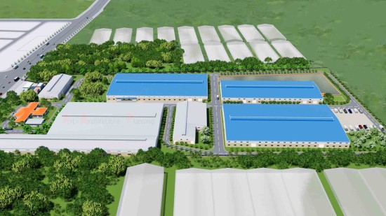 QUY HOẠCH CHI TIẾT XÂY DỰNG TỶ LỆ 1/500 NHÀ MÁY GẠCH NGÓI VIỆT ĐỨC