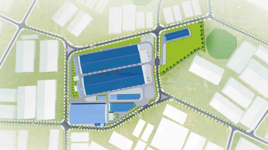 QUY HOẠCH CHI TIẾT XÂY DỰNG TỶ LỆ 1/500 NHÀ MÁY SẢN XUẤT GIÀY BIỂN NAM VINA