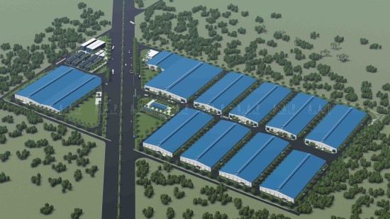 Quy hoạch chi tiết xây dựng tỷ lệ 1/500 - Nhà xưởng cho thuê Nam An Bình Dương