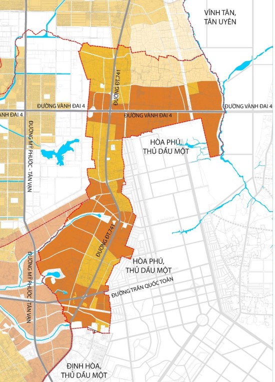 Điều chỉnh tổng thể Quy hoạch phân khu tỷ lệ 1/2000 phường Hòa Lợi, thành phố Bến Cát
