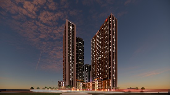 Khu chung cư cao tầng kết hợp thương mại dịch vụ văn phòng phường An Bình, thành phố Dĩ An