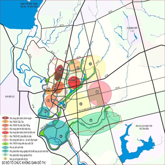Quy hoạch chung thị trấn Dầu Tiếng đến năm 2040