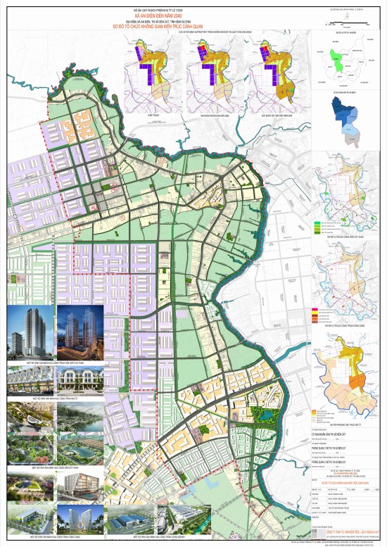 Quy hoạch phân khu (tỷ lệ 1/2.000) xã An Điền đến năm 2040