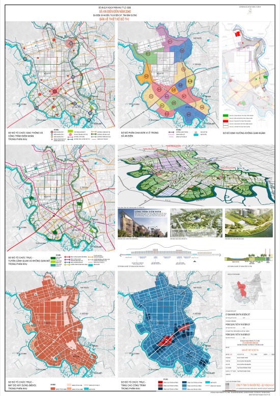 Quy hoạch phân khu (tỷ lệ 1/2.000) xã An Điền đến năm 2040
