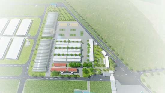 Quy hoạch chi tiết xây dựng tỷ lệ 1/500 trại chăn nuôi heo của bà Võ Thị Thanh Thảo theo mô hình trại lạnh, quy mô chăn nuôi 25.000 con heo hậu bị