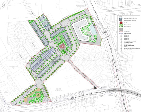 Điều chỉnh quy hoạch chi tiết tỷ lệ 1/500 Khu vực Thành Ủy - UBND TP.Thủ Dầu Một (cũ)