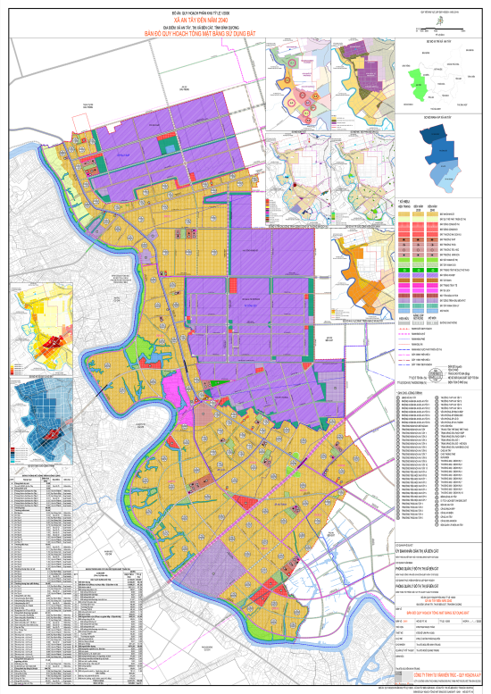 Quy hoạch phân khu (tỷ lệ 1/2.000) xã An Tây đến năm 2040