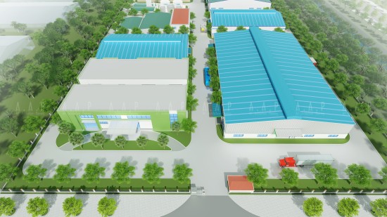 Quy hoạch chi tiết xây dựng tỷ lệ 1/500 - Xưởng sản xuất chất tẩy rửa lỏng và tổng kho phân phối