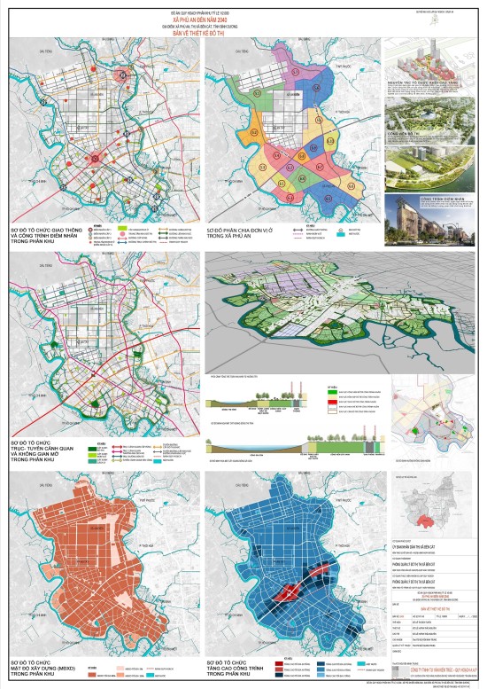 Quy hoạch phân khu (tỷ lệ 1/2.000) xã Phú An đến năm 2040