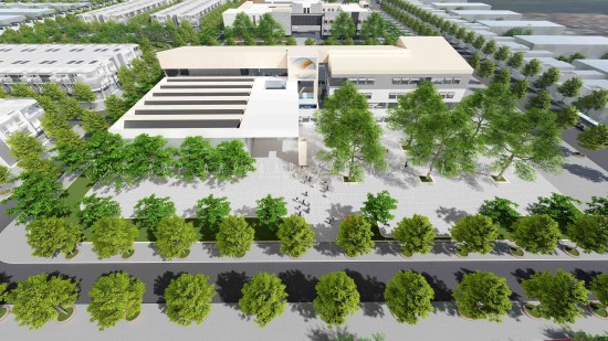 Quy hoạch chi tiết tỷ lệ 1/500 - Khu tái định cư Khu phố 9