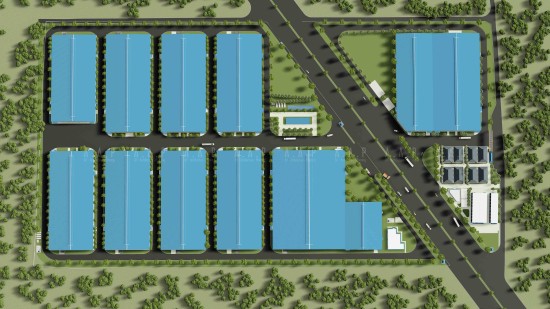 Quy hoạch chi tiết xây dựng tỷ lệ 1/500 - Nhà xưởng cho thuê Nam An Bình Dương