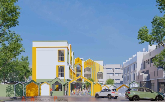 TRƯỜNG MẦM NON_KHU NHÀ Ở QUANG PHÚC 3