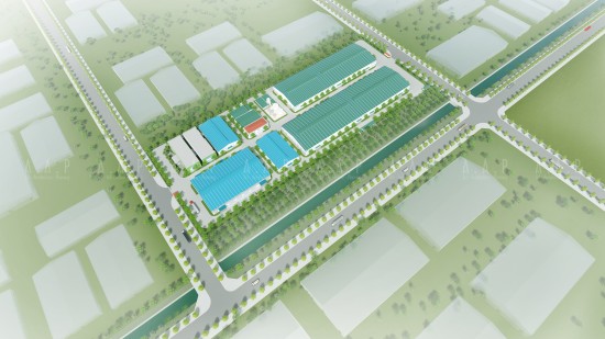 Quy hoạch chi tiết xây dựng tỷ lệ 1/500 - Xưởng sản xuất chất tẩy rửa lỏng và tổng kho phân phối