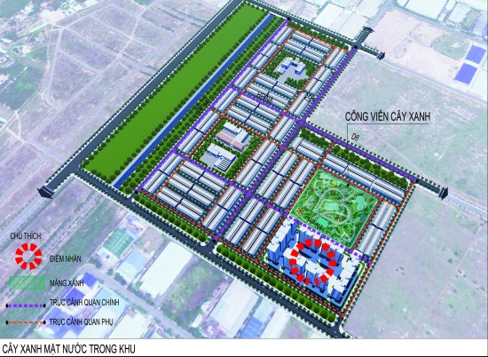 Quy hoạch chi tiết tỷ lệ 1/500 Khu đô thị - dịch vụ Hòa Phú