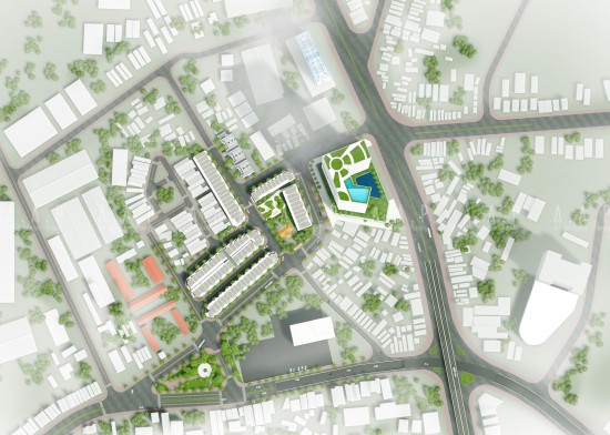 Điều chỉnh quy hoạch chi tiết tỷ lệ 1/500 Khu vực Thành Ủy - UBND TP.Thủ Dầu Một (cũ)