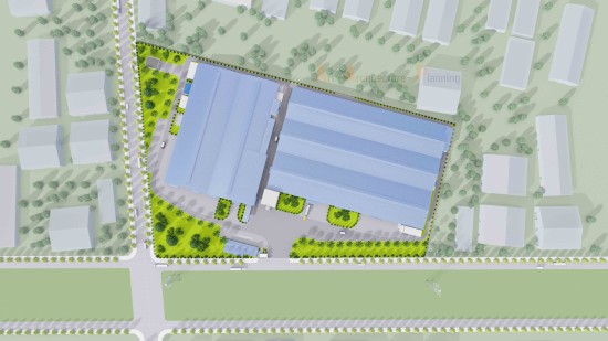 QUY HOẠCH CHI TIẾT XÂY DỰNG TỶ LỆ 1/500 NHÀ MÁY CÔNG TY TNHH DSR VINA BÀU BÀNG