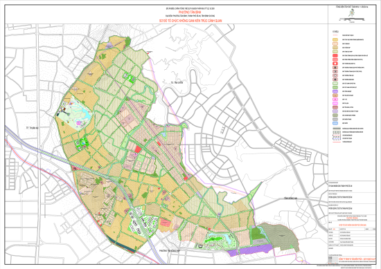 Điều chỉnh tổng thể quy hoạch phân khu tỷ lệ 1/2.000 phường Tân Bình, thành phố Dĩ An.
