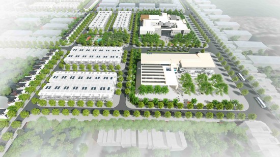 Quy hoạch chi tiết tỷ lệ 1/500 - Khu tái định cư Khu phố 9